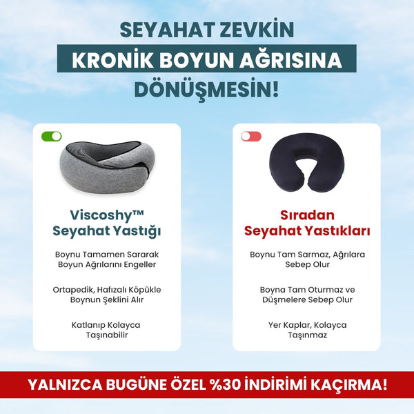 Viscoshy Seyahat Yastığı